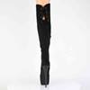 Pleaser - JUBILANT3012FS Platform overknee Boots - Black Product image